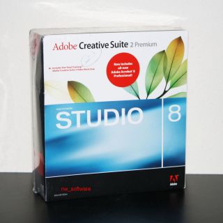 Adobe Creative Suite 2 Premium & Studio 8 Incl.Photoshop CS2, InDesign 