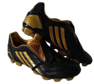 Adidas Predator Absolion TRX FG Soccer Cleats Boots Black Gold 034915 