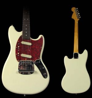 Fender Classic Series 65 Mustang Guitar Rosewood Fretboard Olympic 