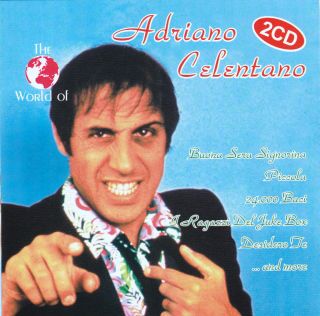 Adriano Celentano The World of 2 CD ZYX Ukraine