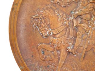 1892 Bronze Cast ANHEUSER Adolphus BUSCH 12 Plaque/Plate 