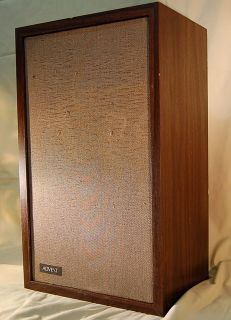 Vintage Pair of Original Advent Speakers 1 Woofer Is Blown Priced as 