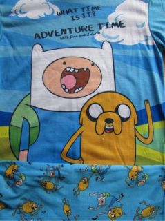 Adventure Time Jake Finn 2pc s s Shirt Shrt Pajamas PJs Sz 7 8