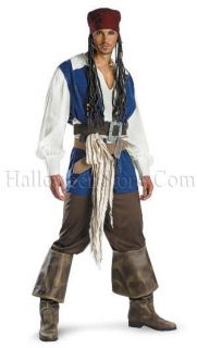  Pirates of the Caribbean Captain Jack Sparrow Quality Adult Pirate 