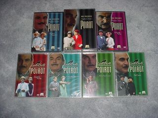 Agatha Christies Hercule Poirot DVD Movie Lot