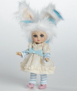 Marie Osmond Adora LOTTIE LOVE Bitty Belle Mop Top Vinyl Doll   Bunny 