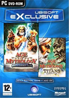 Age of Mythology Gold Edition w Titans Expansion New