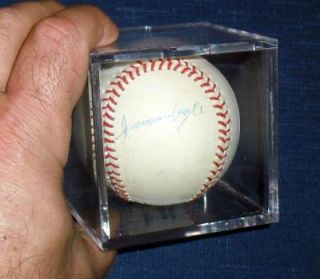 WILLIAM WHITE HAND SIGNED *TOMMY AGEE OFFICIAL NL RAWLINGS BASEBALL W 