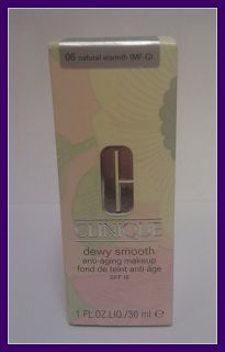 Clinique Dewy Smooth Anti Aging Makeup Natural Warmth