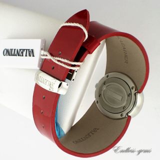 Valentino Seduction Collection Ladies Watch Red Silver Tone Swiss 