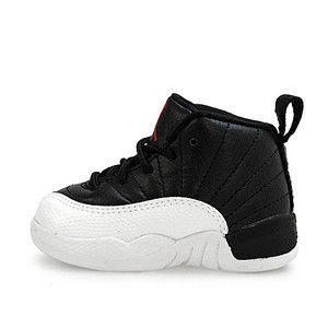 Toddlers Nike Air Jordan 12 Retro Playoff Black Red TD Size 3 10 