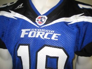Authentic AFL Georgia Force Arena Football League Adult Large Jersey 
