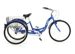 26 schwinn 3 wheel trike tricycle bike bicycle blue