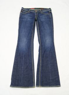 AG Adriano Goldschmied Dark The Merlot Boot Cut Stretch Jeans Size 30 