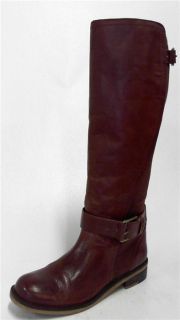 Lucky Brand Aida Womens Riding Boots Sz 8 5 M Sequoia Leather 1 1 4 