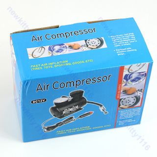   Portable Pump Air Compressor Tire Inflator Tool 300 PSI