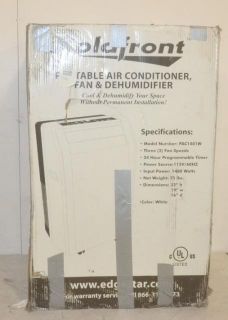 Koldfront PAC1401W Portable Air Conditioner Dehumidifier