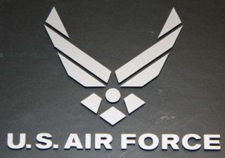 US AIR FORCE Vinyl Decal CHOOSE SIZE/COLOR Sticker Window USAF