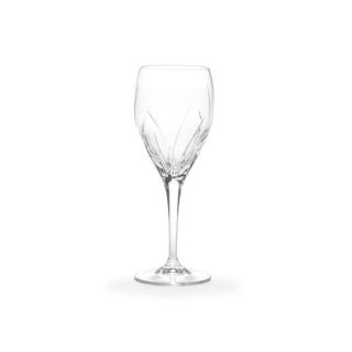 mikasa agena crystal wine glass 9 oz simple elegance in delicately cut 