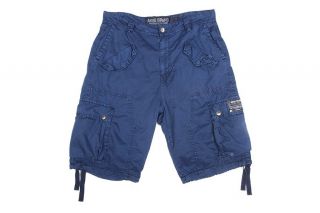 AKOO BRAND Turnpike blue cargo shorts  sizes available: 32