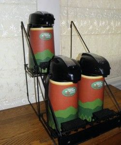 Kenco 2 L Airpots Green Mountain Coffee Pump Air Pot Thermos w Wire 