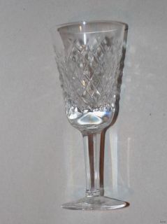 Set 13 Vintage Waterford Irish Crystal Alana Sherry Glass $650 Value 
