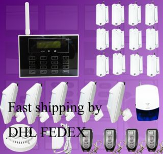 GSM Touch Keypad Wireless Home Security Alarm System 5B