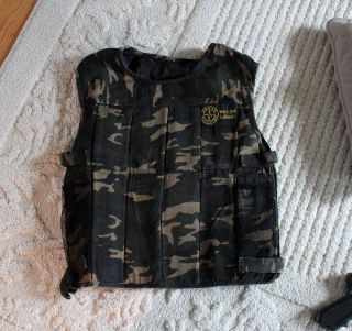 Airsoft Tactical Vest Gear Protective and Camouflage Used in USNFilms 