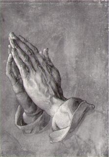 Praying Hands by Albrecht Dürer, reproduction