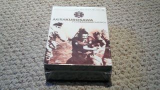 Akira Kurosawa Four Samurai Classics Criterion Collection 4 DVD Box 