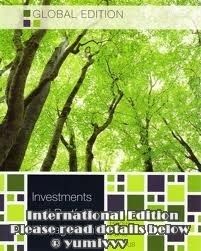 Investments 9th by Zvi Bodie Kane Marcus 9E International Edition 
