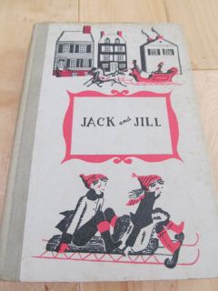 Jack and Jill Louisa May Alcott Book Junior Deluxe 1956
