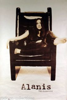 Alanis Morissette 1995 Jagged Little Pill Promo Poster