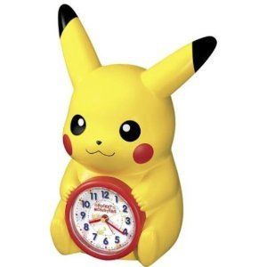 Pokemon Pikachu Alarm Clock Seiko Watche Japan