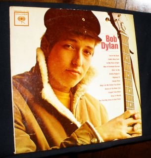 Bob Dylan Self Titled Debut Columbia Album Original Mono Pressing 1962 