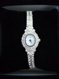 Ladies Victoria & Albert Museum Designer Diamante Watch Tiny 10mm 