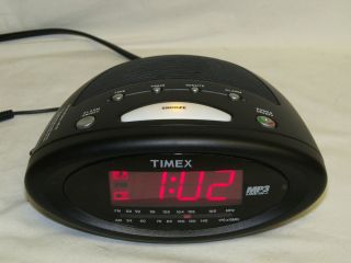 Timex AM FM Nature Sounds Alarm Clock w MP3 Docking NIB Commercial 