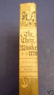 The Three Musketeers by Alexandre Dumas 1950 HC