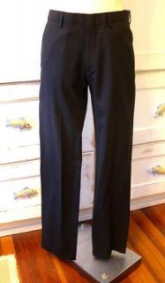 Crew Italian Wool Aldridge Suit Pants $225 Navy W40 33 Loro Piana 