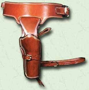 Alfonso James Arness Fast Draw Cowboy Western Holster Rig