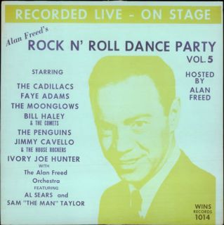 Alan Freeds Rock  Various 50s Rock Roll Rockabilly Vinyl LP Record 
