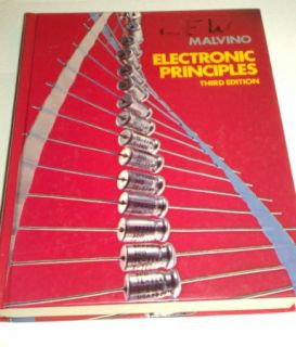   Principles by Albert P Malvino 1984 Hardcover 0070399123