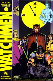 Watchmen Hardcover Graphic Novel by Alan Moore Dave Gibbons DC Comics 