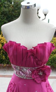 Paparazzi by Mori Lee $650 Rose Formal Prom Gown 2