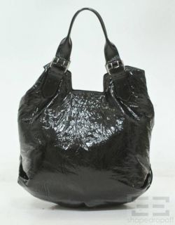 Alexander McQueen Black Faithful Vinyl Tote Bag