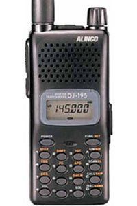 Alinco DJ 195 TFN VHF FM Tranciever w Rapid Charger EDC 97
