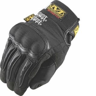   Pact 3 Duty Ultra Knuckle Protection Gloves All Sizes Black