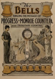 Monroe County Pennsylvania PA History Culture Genealogy 4 Books D401 