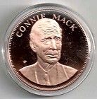 1973 Connie Mack Baseball Hall of Fame Proof Medal