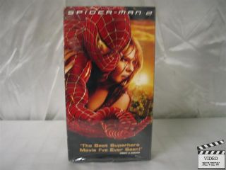 Spider Man 2 VHS Tobey Maguire Alfred Molina New 043396051485